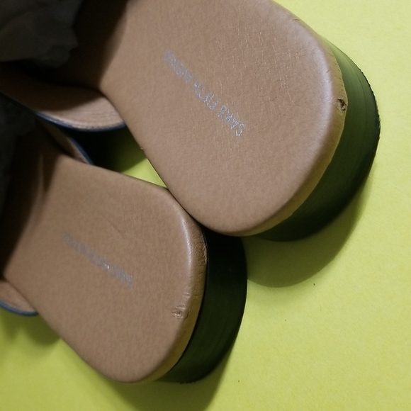 Saks Fifth Avenue Rupert Leather Loafer Mules - Picture 7 of 12